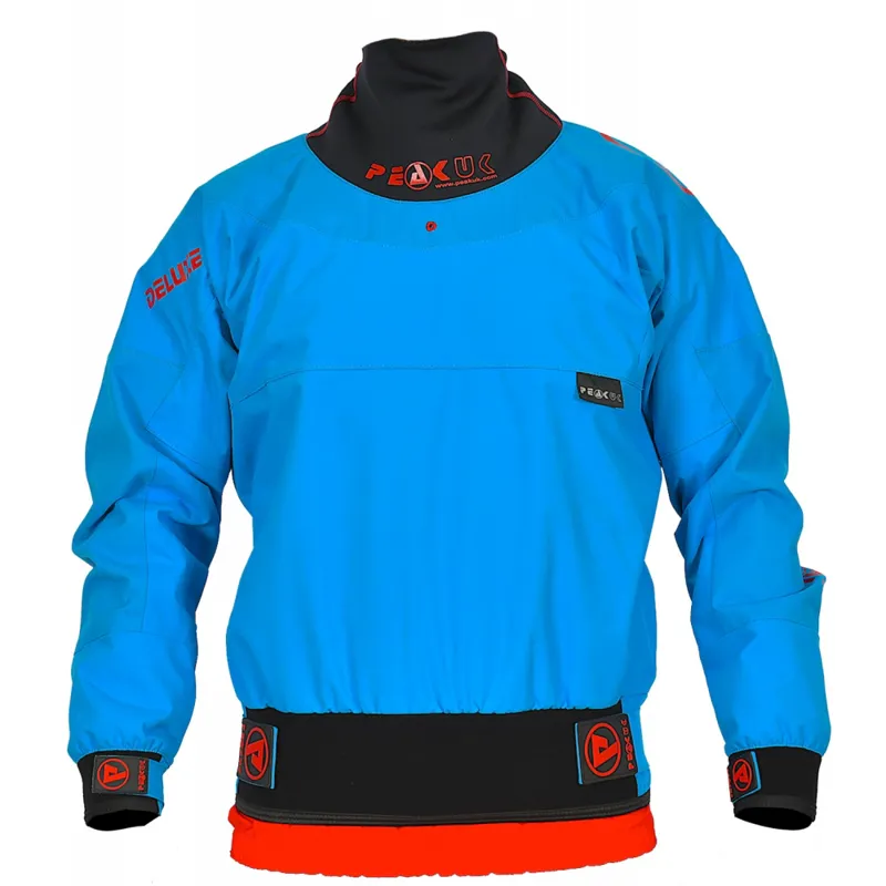 Peak UK Deluxe Unisex Whitewater Jacket - 2.5L in Red  size 10-1