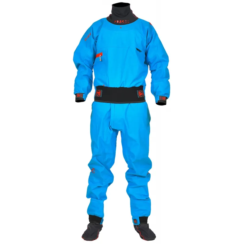 2021 Peak UK Deluxe One Piece Whitewater Immersion Suit in Blue