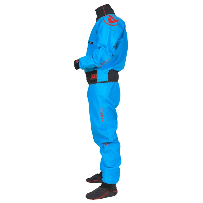 2021 Peak UK Deluxe One Piece Whitewater Immersion Suit in Blue-2