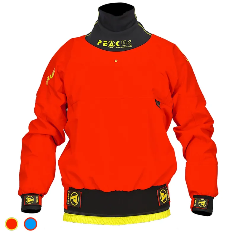 Peak UK Deluxe Unisex Whitewater Jacket - 2.5L in Red  size 10