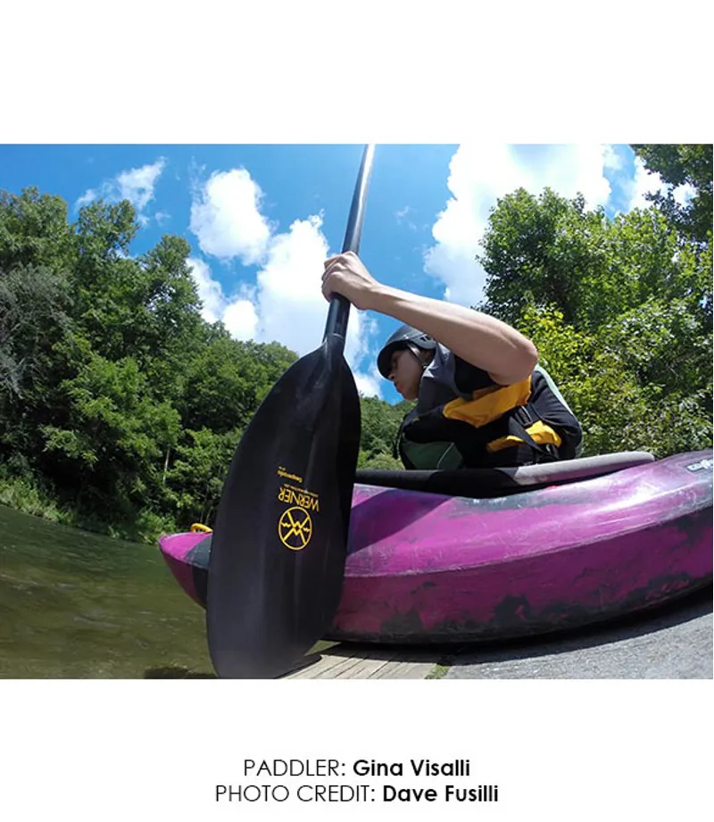 Werner Desperado Nylon injected Carbon Fiber Paddle-2