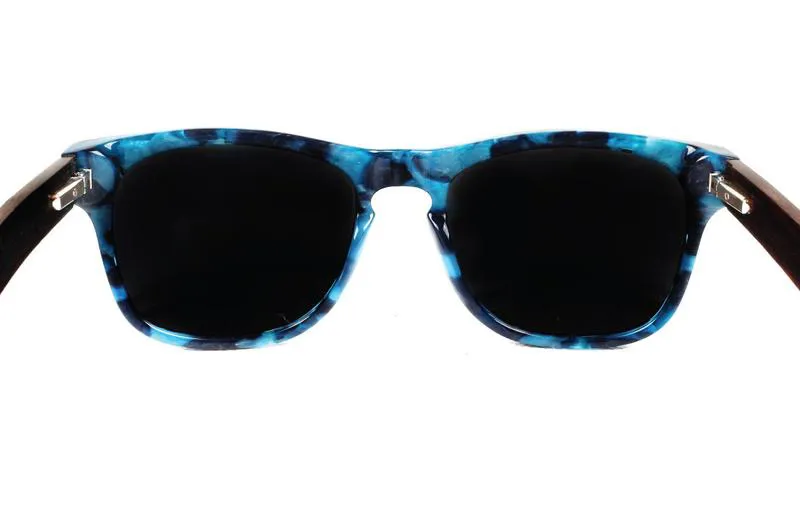 2019 Dewerstone Bantham Polarized Sunglasses Blue Marble-1