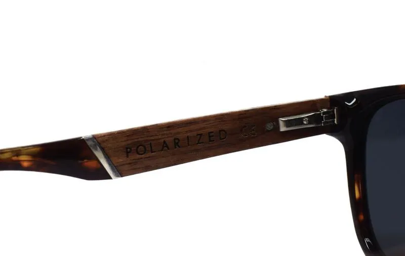 2019 Dewerstone Bantham Polarized Sunglasses Brown Marble-2