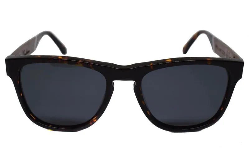 2019 Dewerstone Bantham Polarized Sunglasses Brown Marble-1