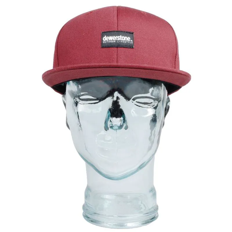 2019 Dewerstone Burgundy Flat Peak Cap