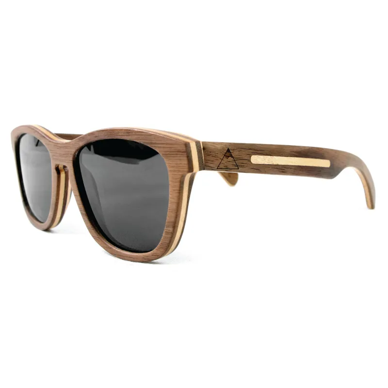 2019 Dewerstone Summit Polarized Wooden Sunglasses