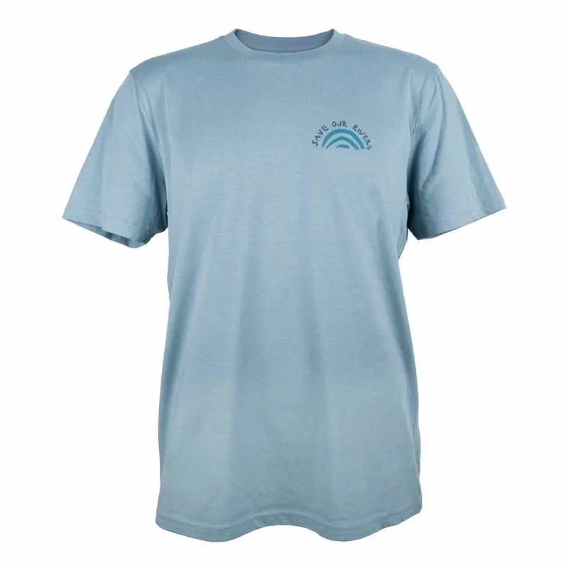 2022 dewerstone SAVE OUR RIVERS Organic Cotton Vegan T Shirt-1