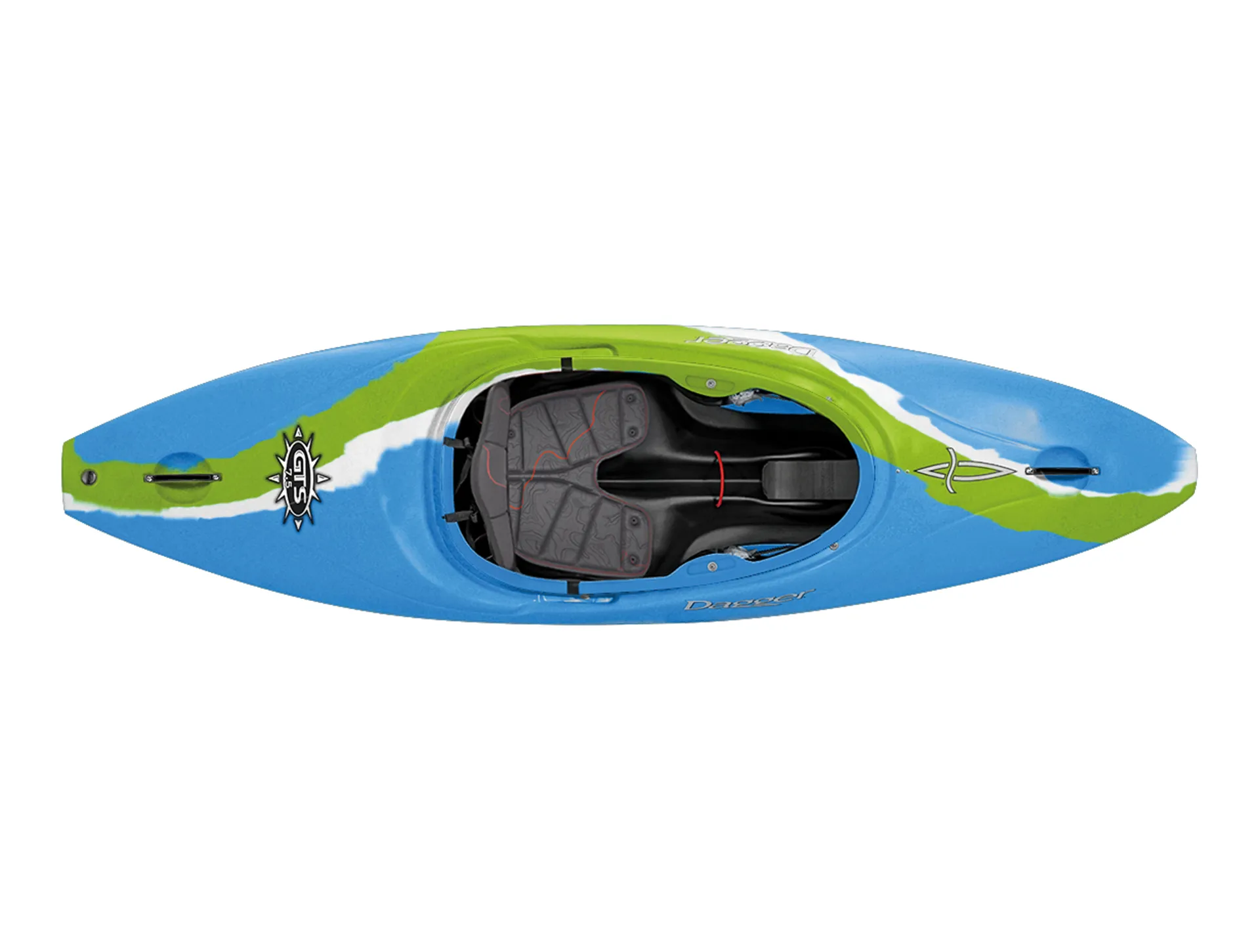 2021 Dagger Kayaks GTS 7.5 All Round White Water Kayak in Action
