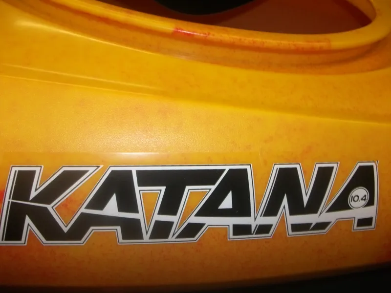 Part Ex Unused Dagger Katana River Spec 10.4 Kayak in Solar Colours