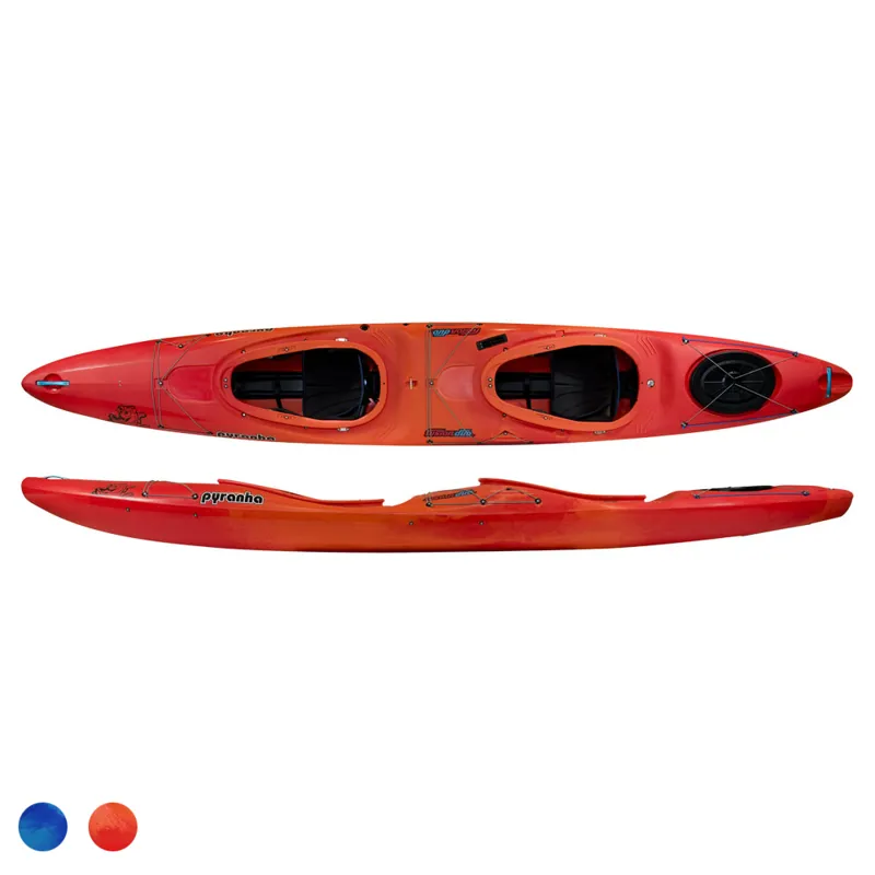 2021 Pyranha Fusion Duo Tandem Sit in Cross Over Kayak