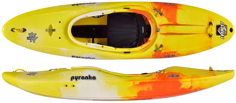Pyranha Everest river running expedition creek kayak white water