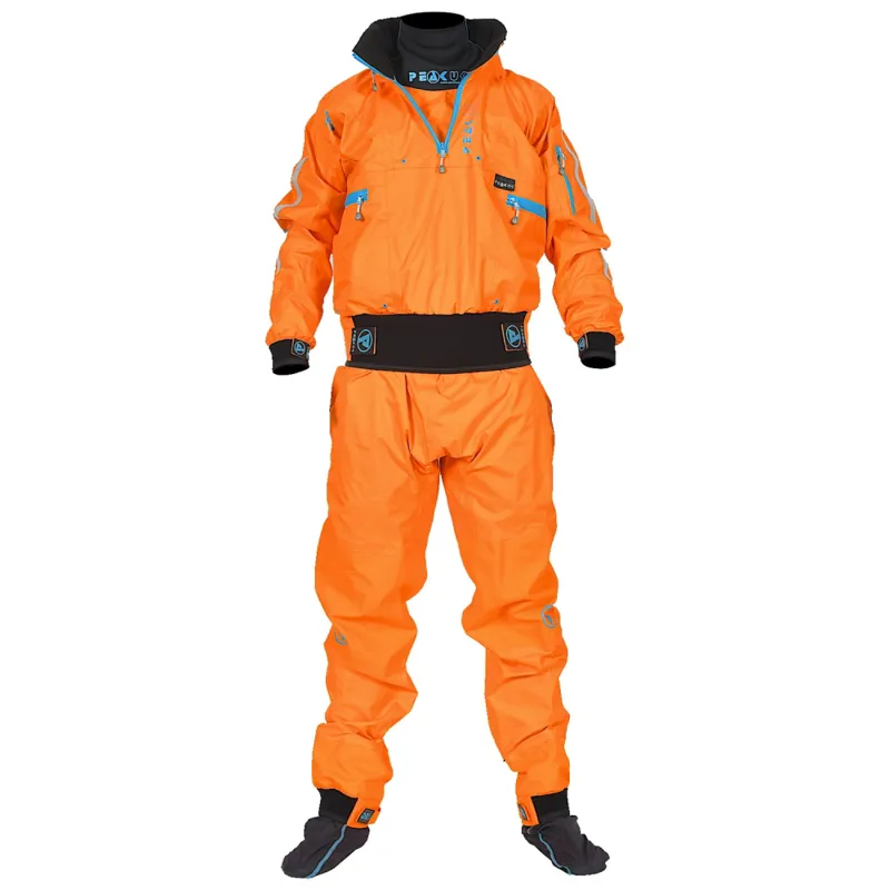 2021 Peak UK Explorer One Piece Touring Immersion Suit in Orange