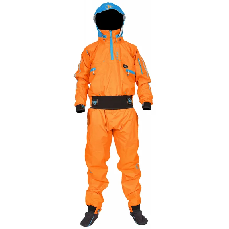 2021 Peak UK Explorer One Piece Touring Immersion Suit in Orange-3