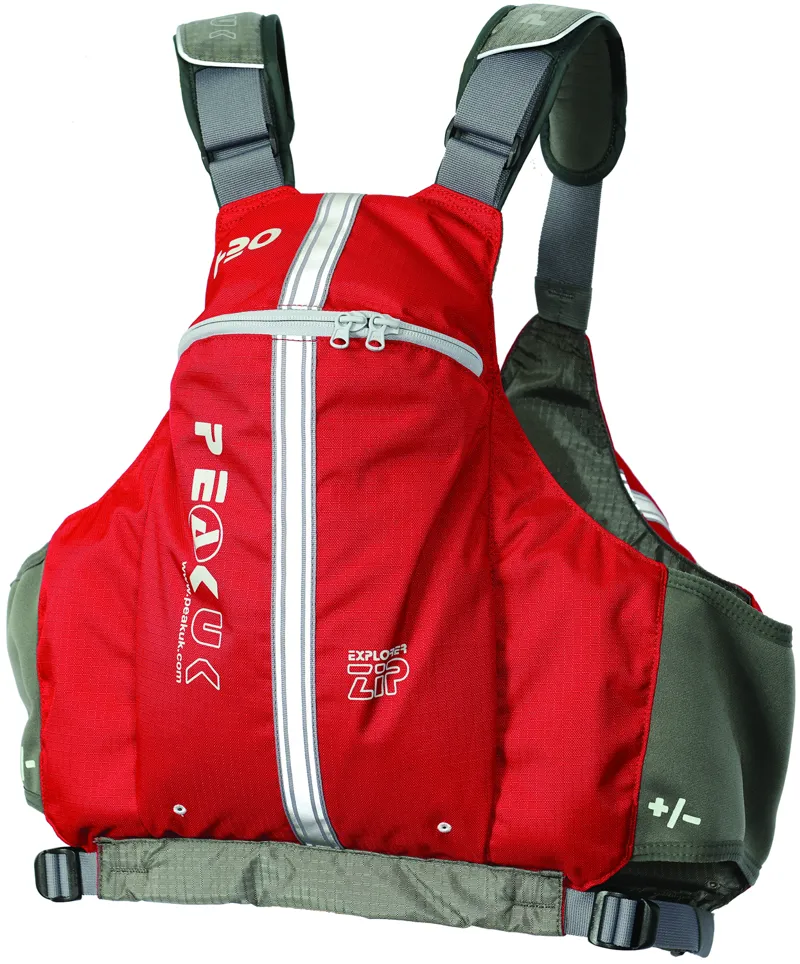 2017 Explorer Zip Buoyancy Aid Red or Blue-6