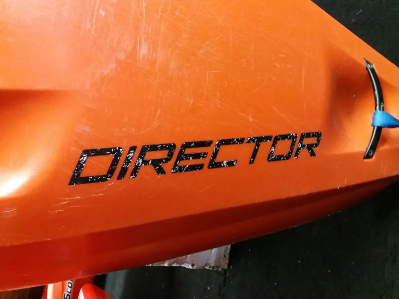2017 Part Ex Zet Director Whitewater Kayak Orange