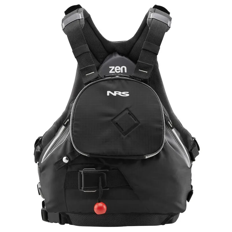 2021 NRS Zen Rescue Whitewater PFD in Red or Black-1