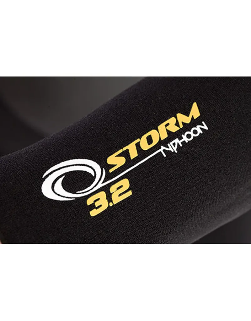 2018 Typhoon Storm 3mm Boys Full Wet Suit Orange-9