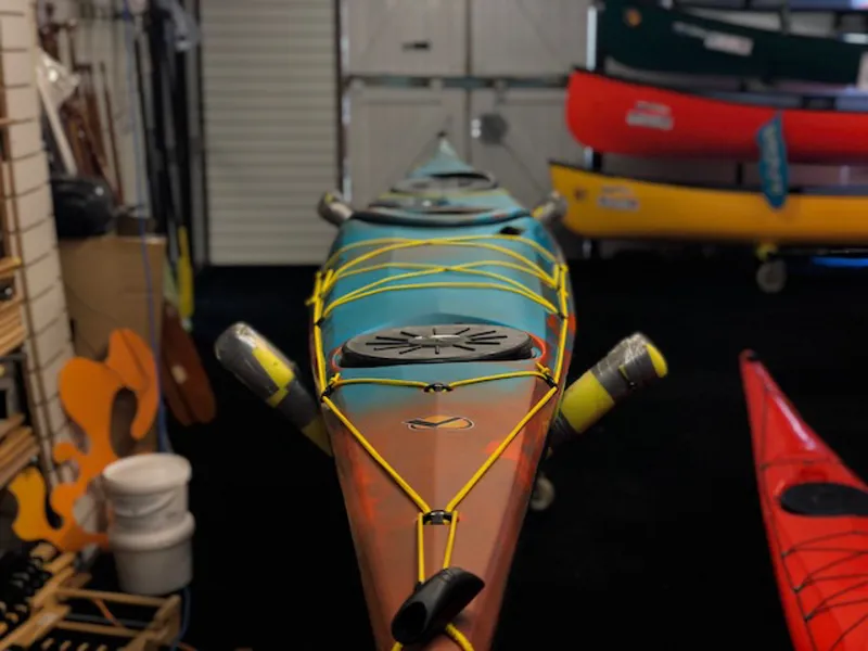 Venture Kayaks Jura MV Corelite X Skeg Blue/Orange One of a kind-2