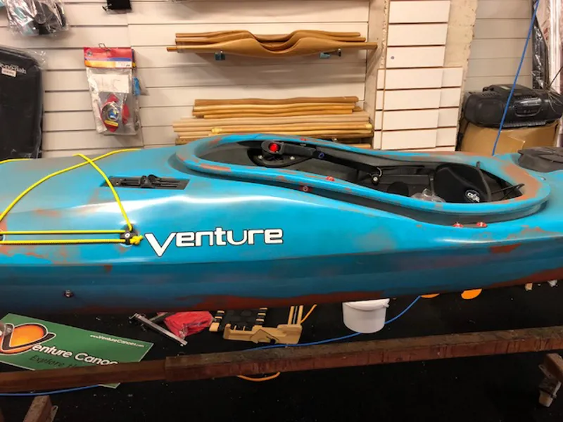Venture Kayaks Jura MV Corelite X Skeg Blue/Orange One of a kind-3