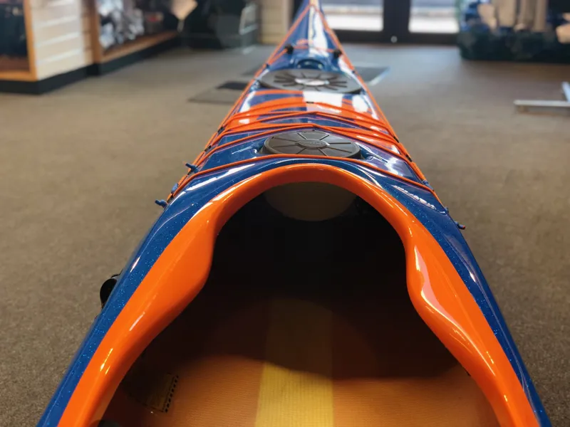 2019 P and H Cetus MV Kevlar/Diolen Blue/Orange/Orange Metalflake Deck-3