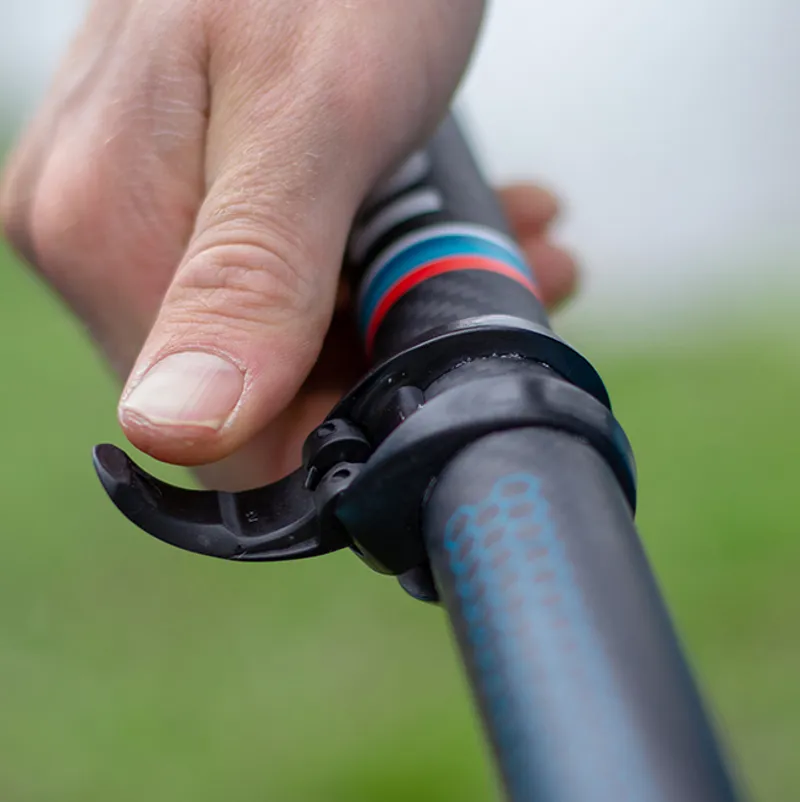 2019 Carbon/Nylon Midi 3pc Camlock SUP Paddle-4