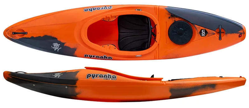 2022 Pyranha Ion Compact Light Reliable Touring Kayak - Fire Ant