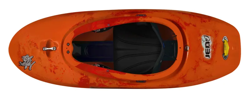 2021 Pyranha Kayaks Jed Freestyle White Water Kayak in Orange Soda