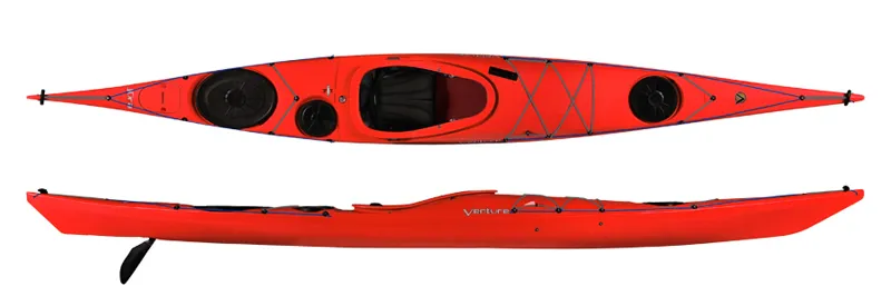 2020 Venture Kayak Jura Touring Kayak In MZ3 with Skeg