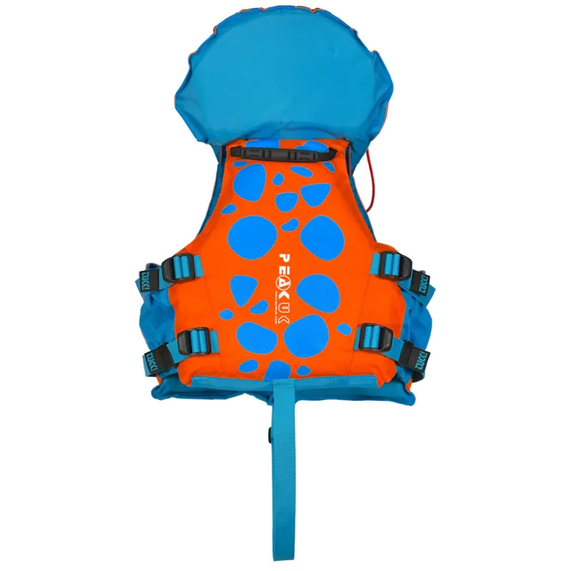 2021 Peak UK Kidz Zip Childs Life Jacket in Yellow or Orange-4