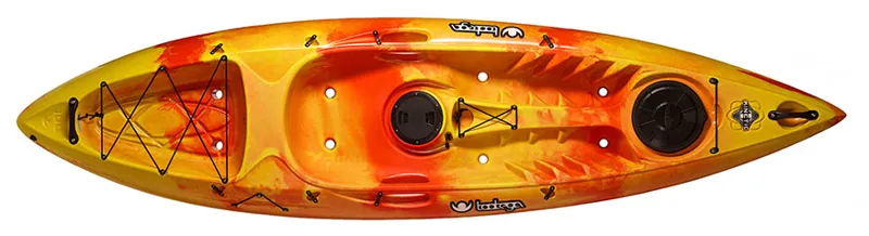 2022 Tootega Kinetic 100 Short Touring Sit on Top Kayak with Skeg-2