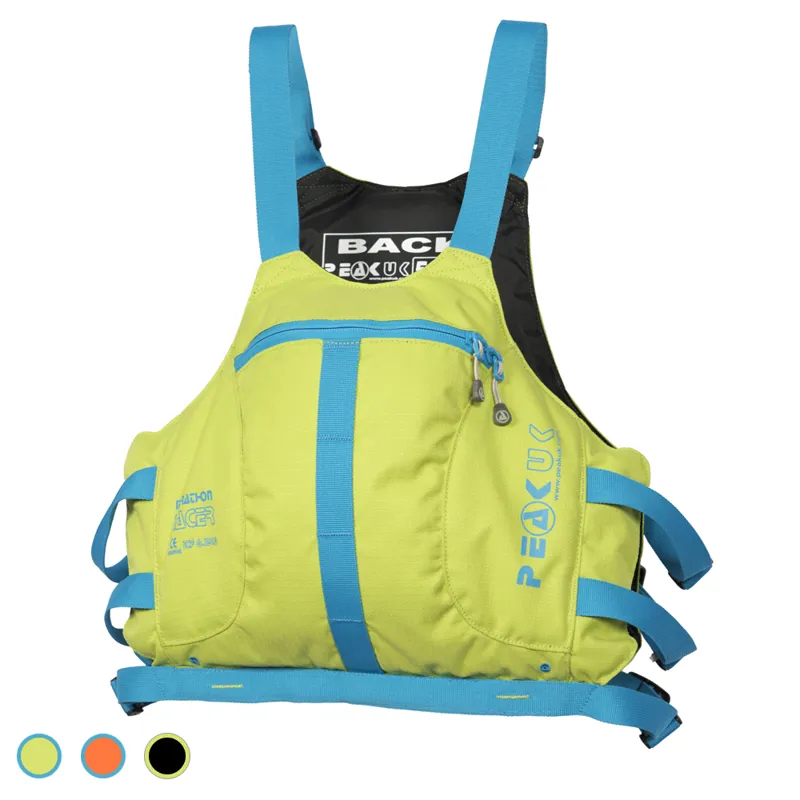 2021 Peak UK Marathon Racer Buoyancy Aid Lime Black or Orange