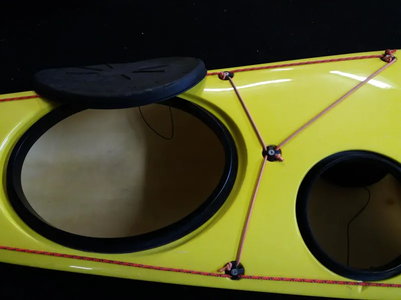 Venture Capella 167 Sea Kayak Composite Ex Demo Yellow-7