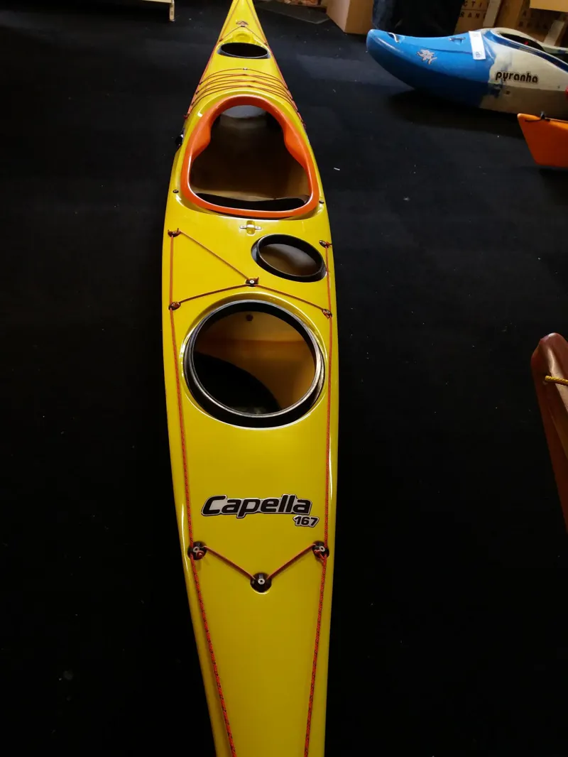 Venture Capella 167 Sea Kayak Composite Ex Demo Yellow-3