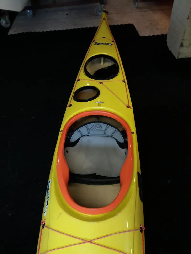 Venture Capella 167 Sea Kayak Composite Ex Demo Yellow-6