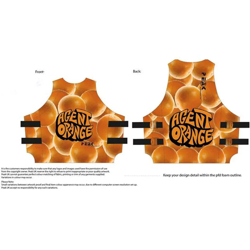 2019 Peak UK Racer Custom PFD-1