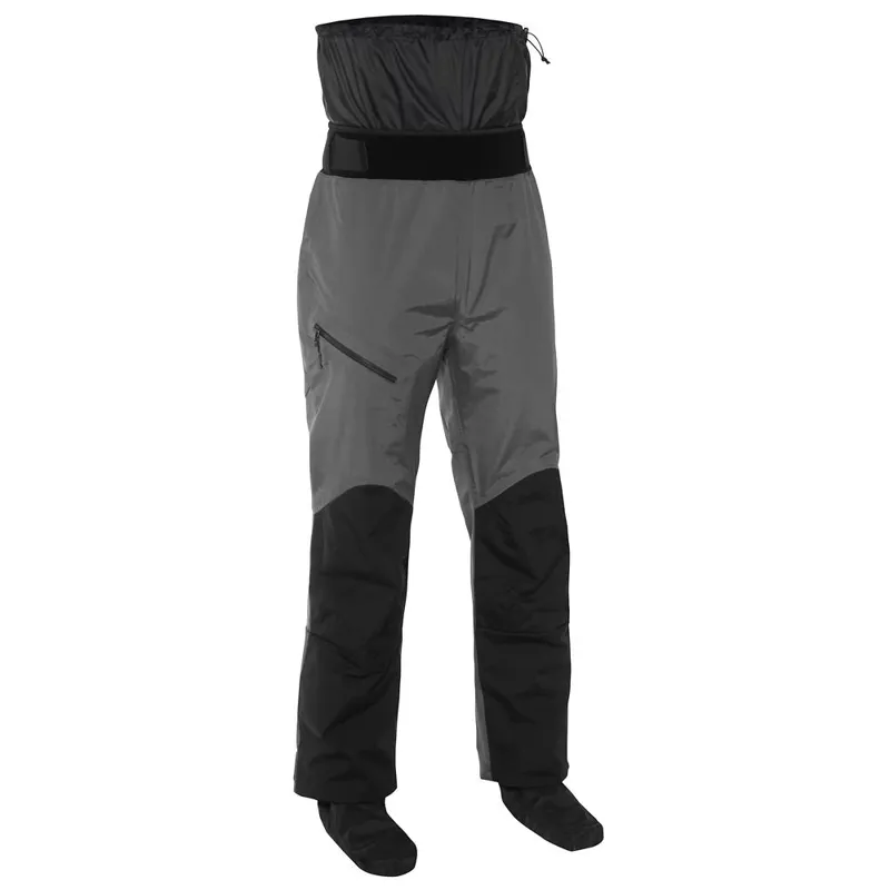 2020 NRS Freefall Unisex Dry Pants in Grey Black