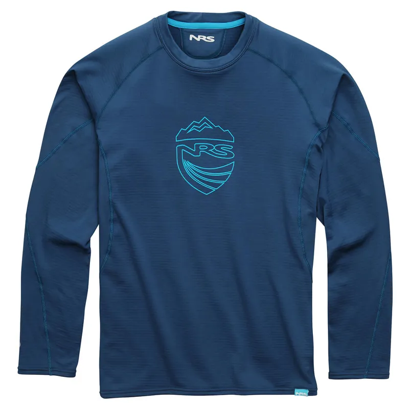 2019 NRS Mens H2Core Lightweight Longsleeve Shirt - Blue-3