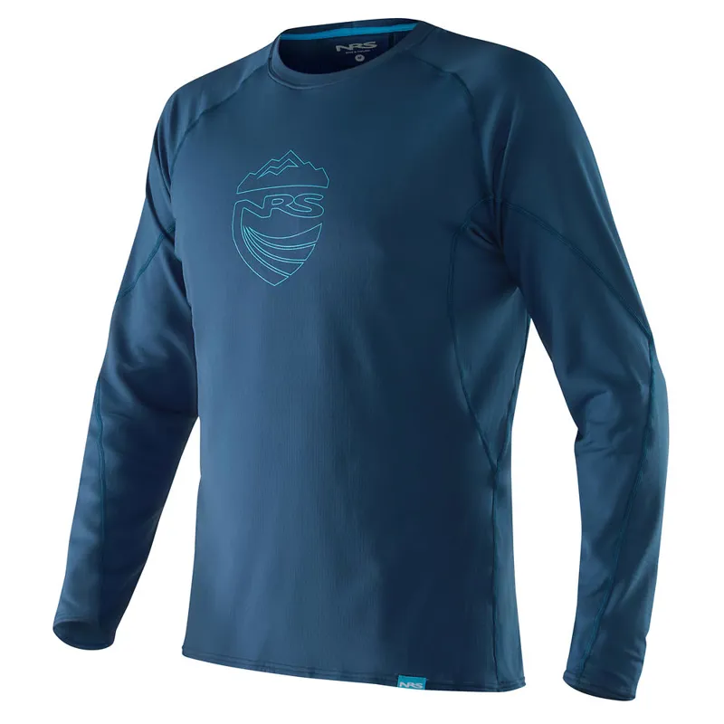 2019 NRS Mens H2Core Lightweight Longsleeve Shirt - Blue-1