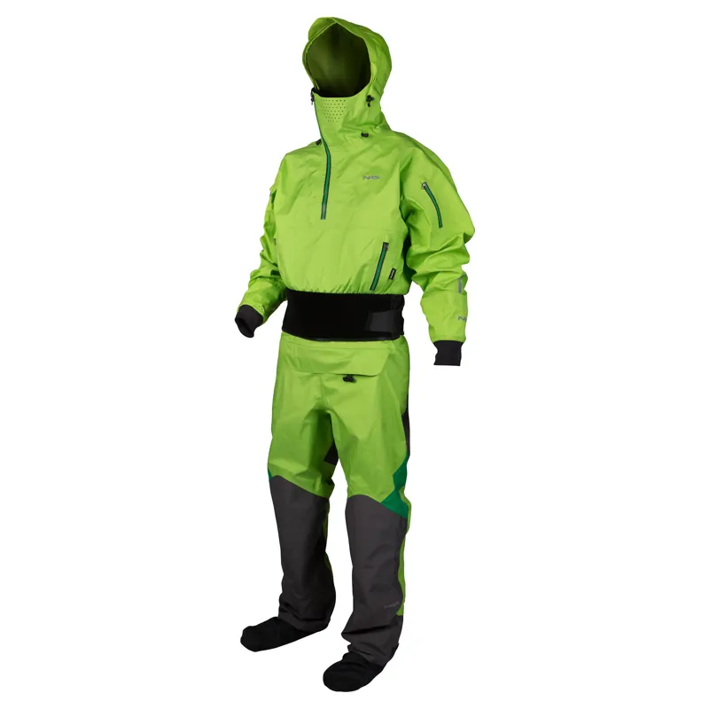 2020 NRS Navigator Mens Touring Immersion Suit in Green-1