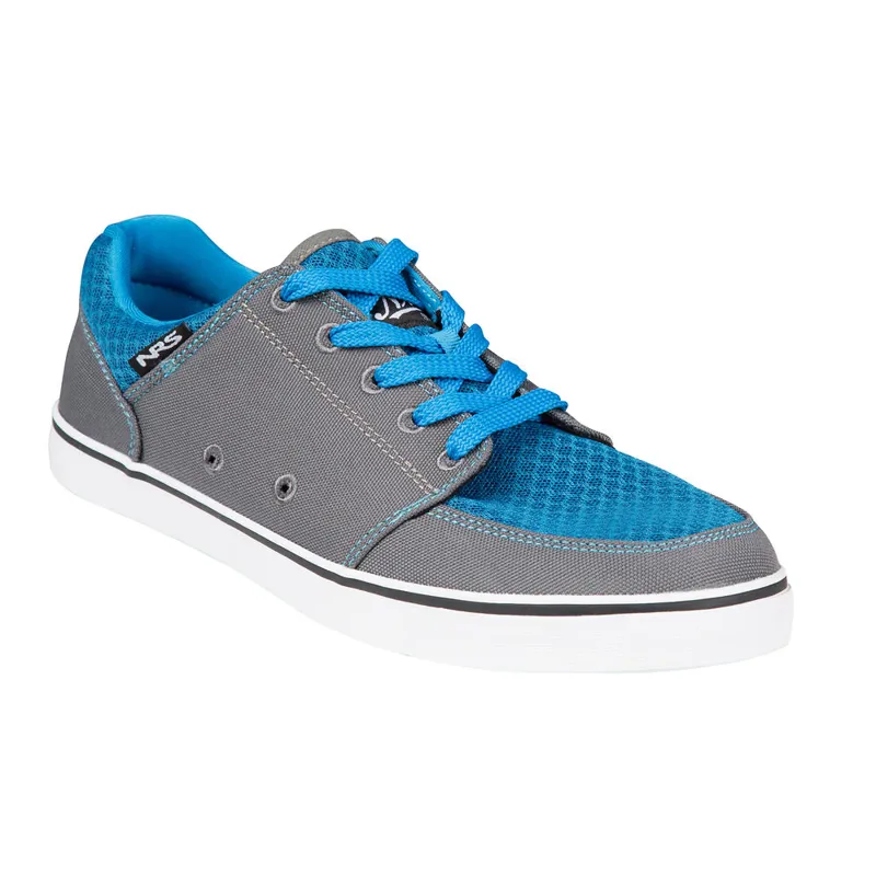 2020 NRS Mens Vibe Casual WetShoe Grey/Blue - Size UK7