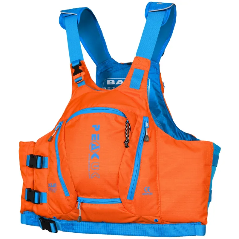2021 Peak UK Ocean Wrap Buoyancy Aid Mens and Womens Sizes in Orange
