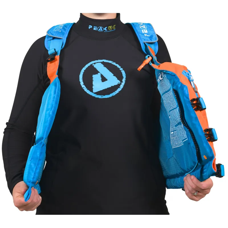 2021 Peak UK River Wrap Buoyancy Aid Mens and Womens sizes in Orange-3