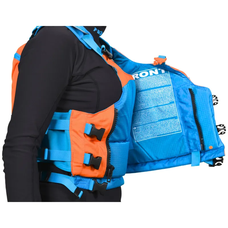 2021 Peak UK River Wrap Buoyancy Aid Mens and Womens sizes in Orange-4