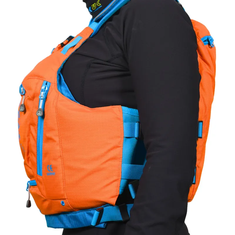 2021 Peak UK Ocean Wrap Buoyancy Aid Mens and Womens Sizes in Orange-4
