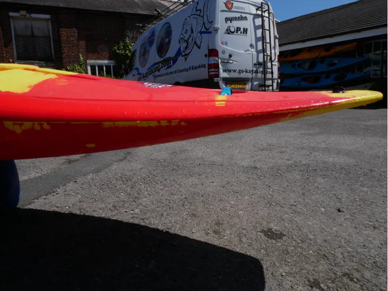 2019 Pyranha Ripper M Used Yellow/Red/Turq-4