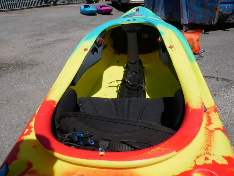 2019 Pyranha Ripper M Used Yellow/Red/Turq-5