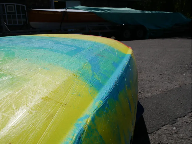 2019 Pyranha Ripper M Used Yellow/Red/Turq-8