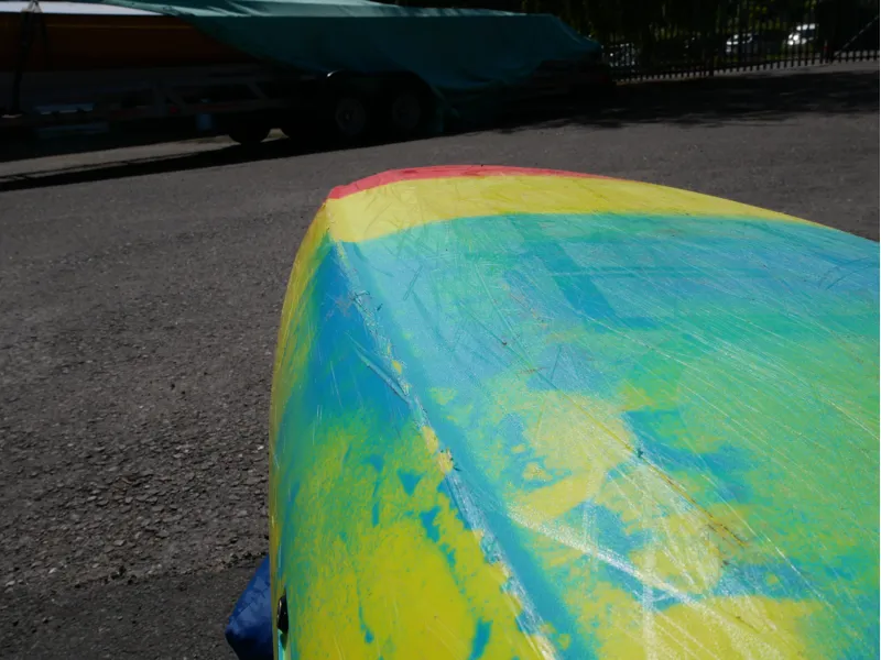 2019 Pyranha Ripper M Used Yellow/Red/Turq-9