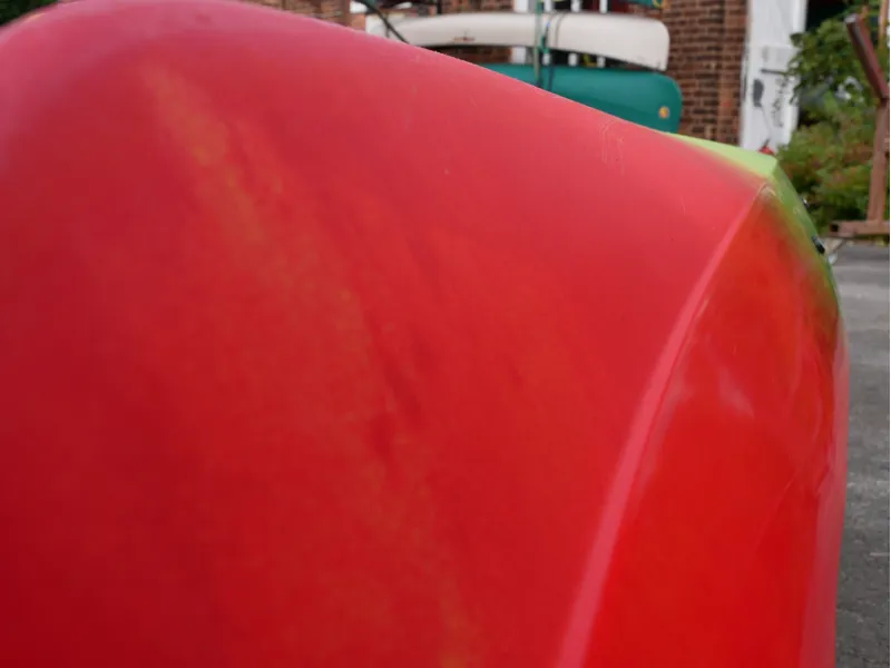 Venture Easky 15 Yellow Green Red Skeg Used-8