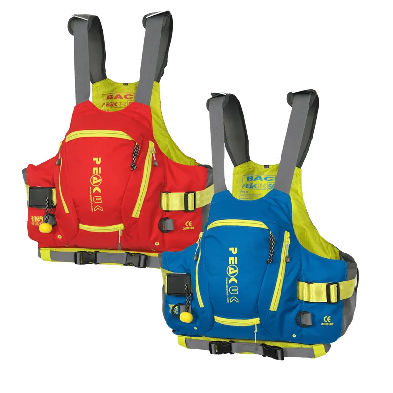 2019 Peak UK River Guide Buoyancy Aid Red or Blue